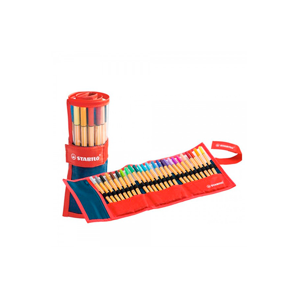 Caneta Fineliner Estojo 25 cores Stabilo