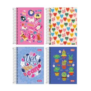 Agenda Espiral D+ Feminina M4 2026- Tilibra
