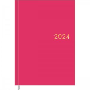 Agenda Costurada Napoli Rosa M5 2024- Tilibra