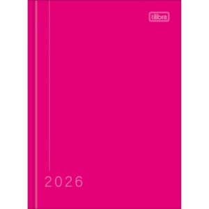 Agenda Costurada Pepper Rosa M4 2026- Tilibra