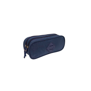 Estojo Crinkle 2 divisões Azul Marinho 075507-04 Sestini