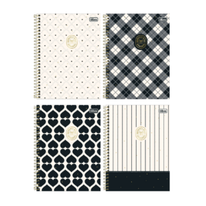 Caderno Espiral Colegial 1 Matéria 80fls West Village- Tilibra