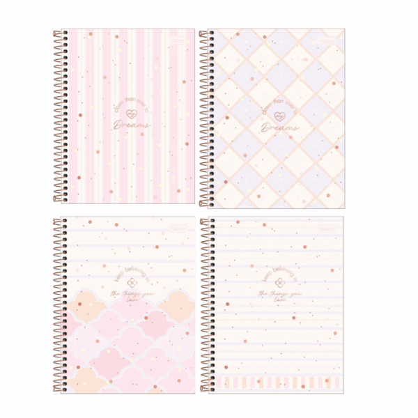 Caderno Espiral Colegial 1 Matéria 80fls Soho- Tilibra