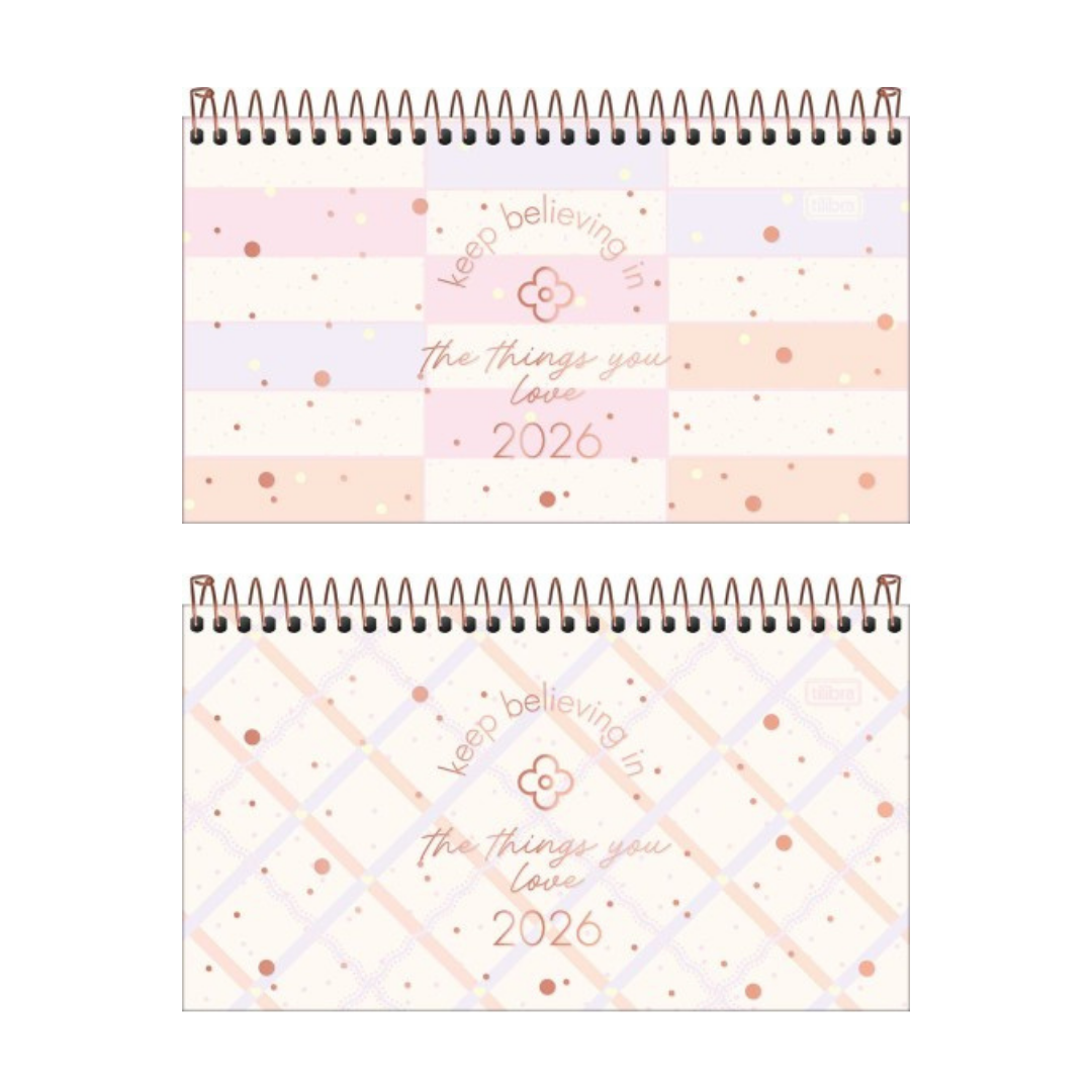Agenda Espiral de Bolso Soho M2 2026- Tilibra