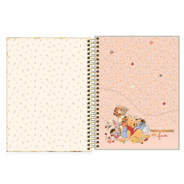 Planner Espiral M7 Ursinho Pooh 2026- Tilibra - Imagem 7