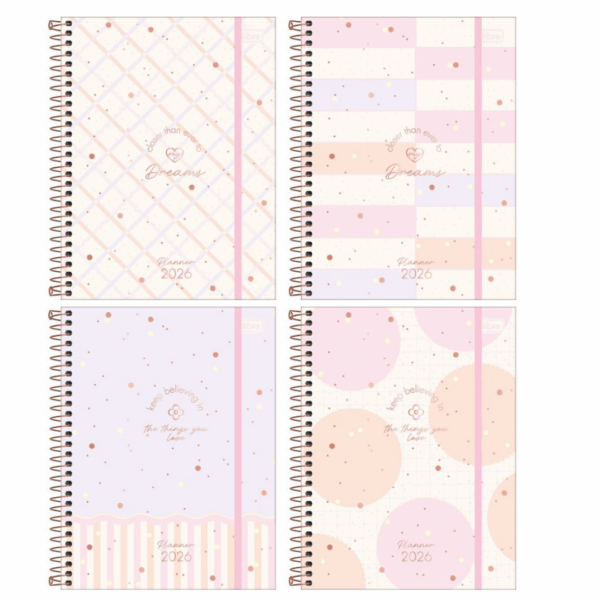 Planner Espiral M7 Soho 2026- Tilibra