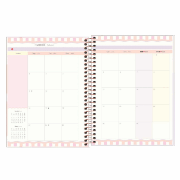 Planner Espiral M7 Soho 2026- Tilibra - Imagem 7