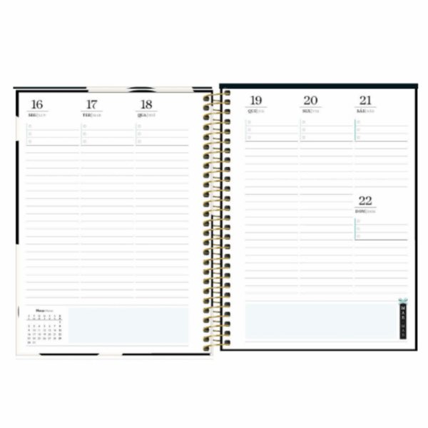 Planner Espiral M7 West Village 2026- Tilibra - Imagem 8