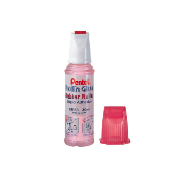 Cola Roll'n Glue 30ml Rosa Pentel