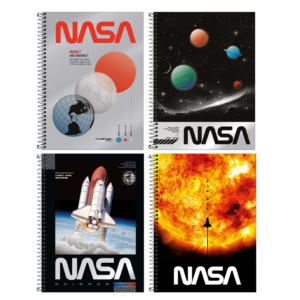 Caderno Espiral Universitário 1 Matéria Nasa 80fls- Tilibra