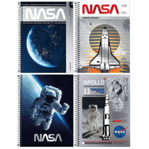 Caderno Espiral Universitário 1 Matéria Nasa 80fls- Tilibra