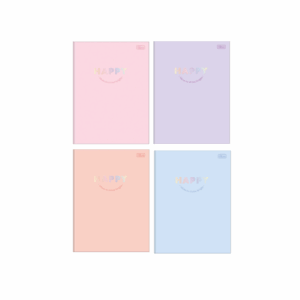 Caderno Brochura 1/4 Happy 80Fls- Tilibra