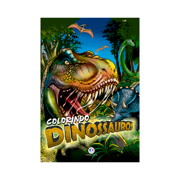 Página De Colorir Dinossauros Para Crianças Pré-escolares. Números
