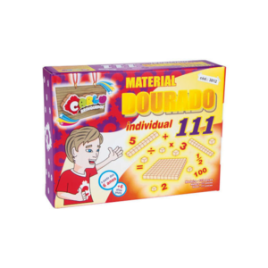 Material Dourado 111 Peças Carlu