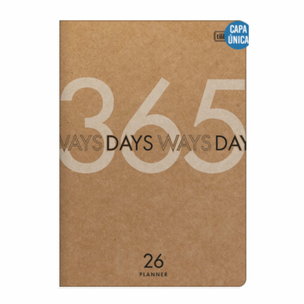 Planner Grampeado KraftWork 2026- Tilibra - Imagem 3