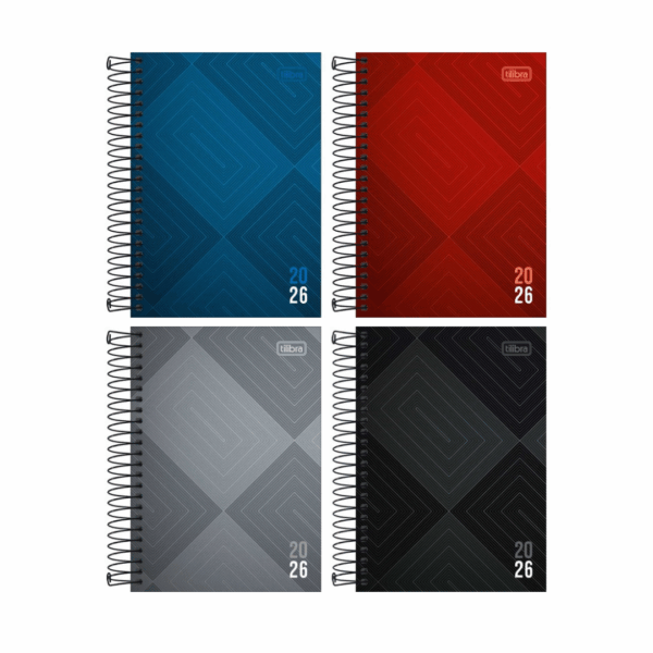 Agenda Espiral M5 ZIP 2026- Tilibra