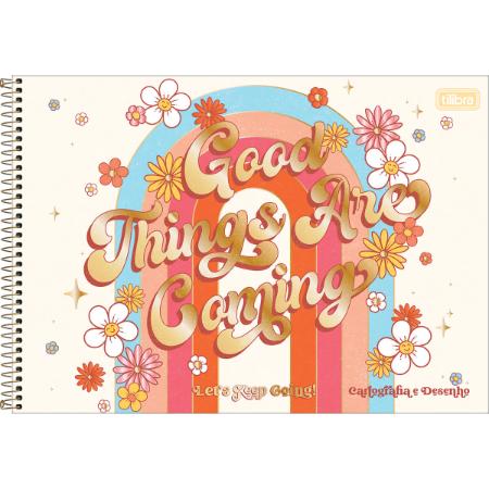 Caderno de Desenho 80Fls Panda Lovely Tilibra – Livraria e