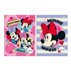 Caderno Brochura Dura Caligrafia Minnie 40fls- Tilibra