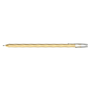 Caneta Esferográfica Cis Spiro 0.7 mm Metalizada Dourada