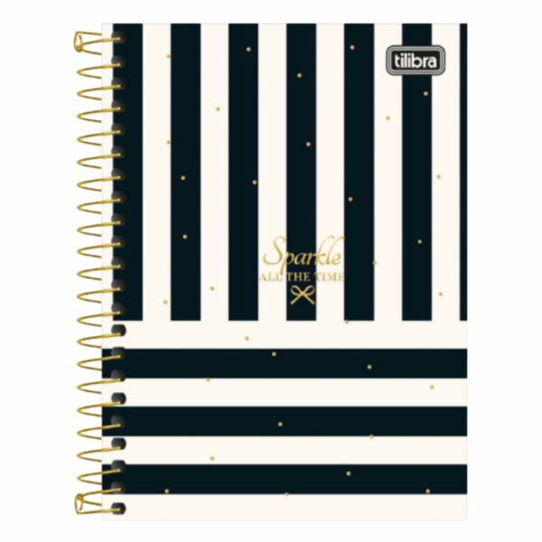 Caderno Espiral Colegial 10 Matérias West Village 160fls- Tilibra - Imagem 4