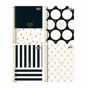 Caderno Espiral Colegial 10 Matérias West Village 160fls- Tilibra