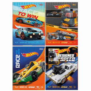 Caderno Brochura Capa Dura Hot Wheels 80fls- Tilibra
