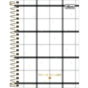 Caderno Espiral Capa Dura 1/4 West Village 80fls- Tilibra