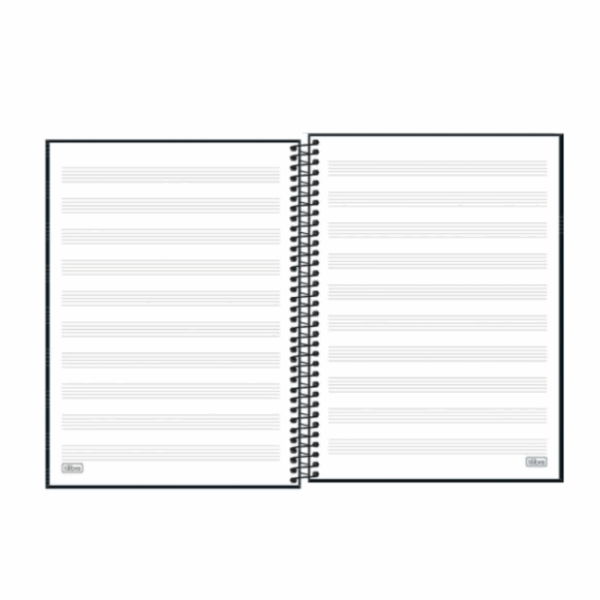 Caderno de Música Espiral Capa Dura 80fls- Tilibra - Imagem 6
