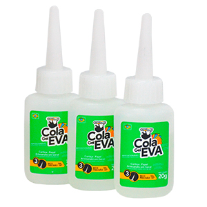 Cola em Gel p/ EVA-20g Rendbond – Livraria e Papelaria Brasil
