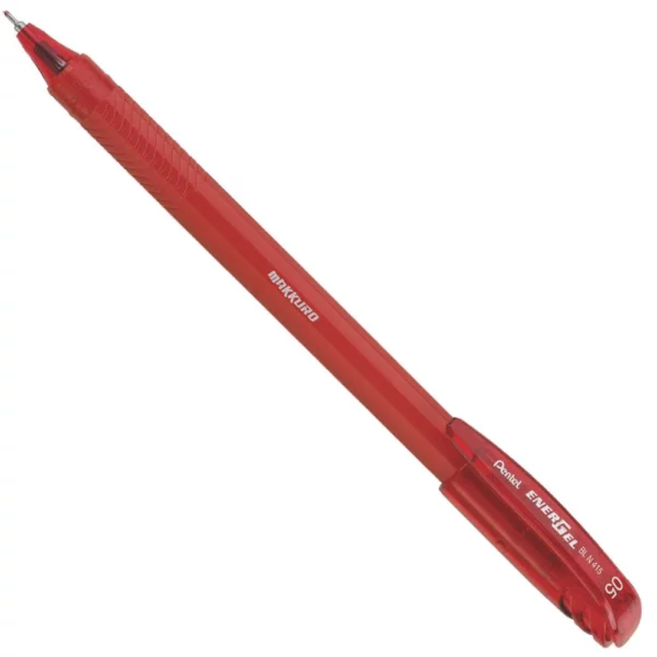 Caneta Pentel Gel- Energel Makkuro 0,5 mm Vermelho