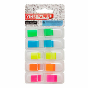 Marcadores de Páginas Adesivo Reposicionáveis- Yin's Paper