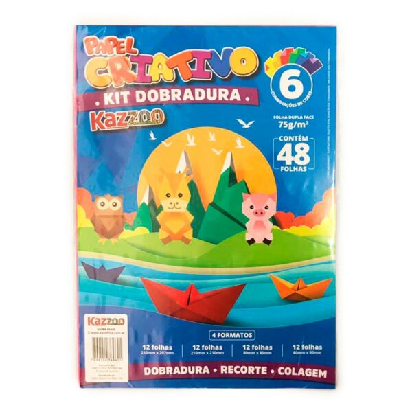 Papel Criativo- Kit dobradura