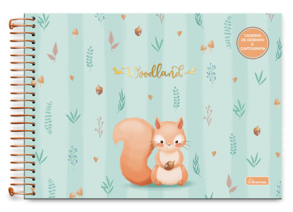 Caderno De Desenho e Cartografia- Woodland