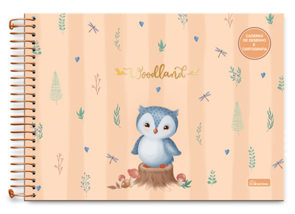 Caderno De Desenho e Cartografia- Woodland - Imagem 4