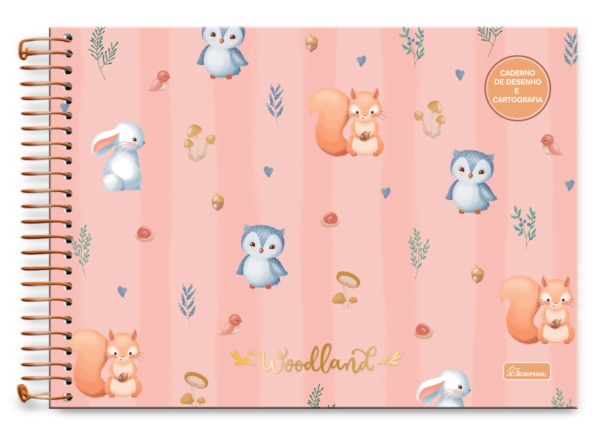 Caderno De Desenho e Cartografia- Woodland - Imagem 3