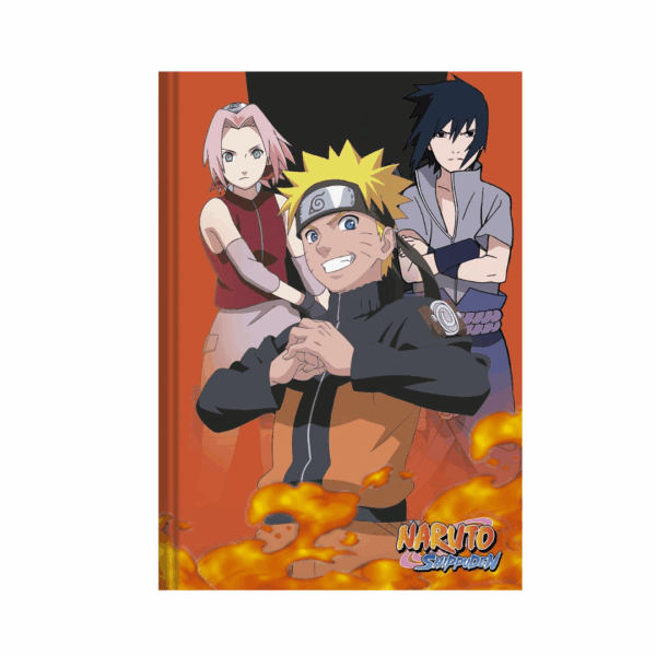 Caderno Brochura Margeado 80 fls Naruto- Animativa - Imagem 3
