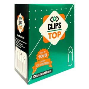 Clips Metálicos 10/0 120 unidades– Clips TOP