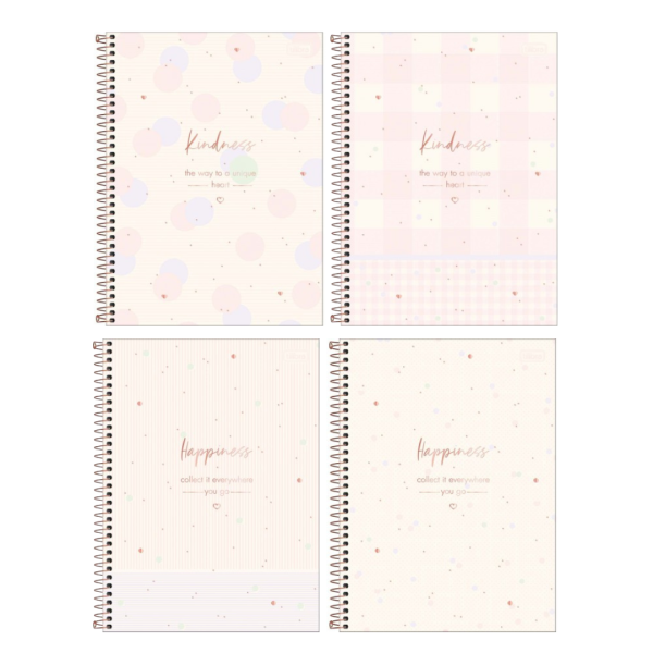 Caderno Espiral Universitário Capa Dura 20 Matérias Soho 320fls- Tilibra