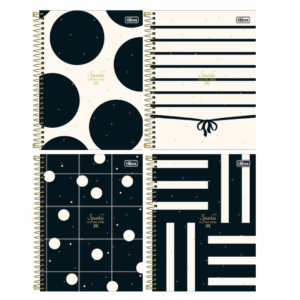 Caderno Espiral Universitário 10 Matérias West Village 160fls- Tilibra