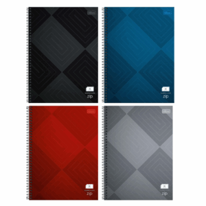 Caderno Espiral Quadriculado Zip 5x5mm 80fls- Tilibra