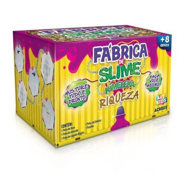 Fábrica de Slime Kimeleka Riqueza- Acrilex