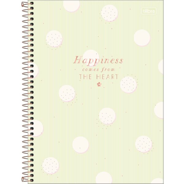 Caderno Espiral Capa Dura 1/4 Soho 80fls- Tilibra - Imagem 2