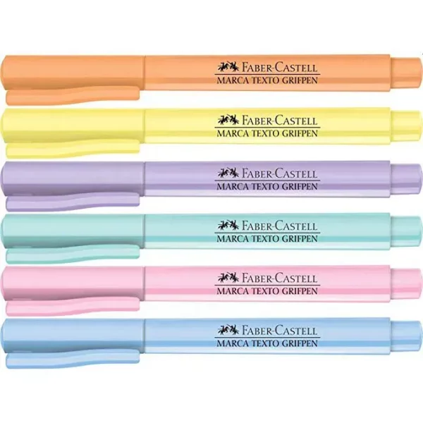 Kit Marca Texto Grifpen c/15 Cores- Faber Castell - Imagem 3