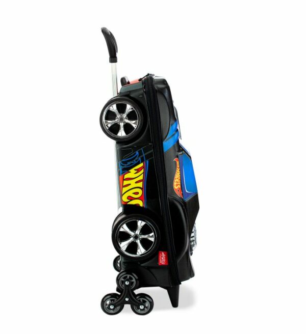 Mochila de Rodinhas Hotwheels Night Preta Roda Tripla- Diplomata - Image 4