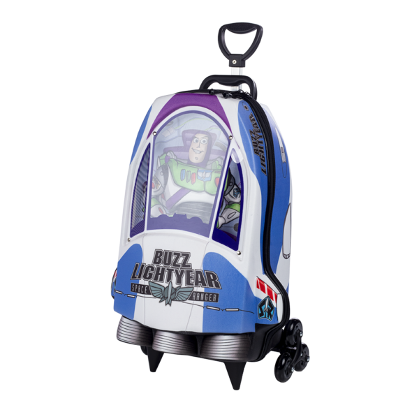 Mochila de Rodinhas Buzz Nave Roda Tripla- Diplomata - Image 2
