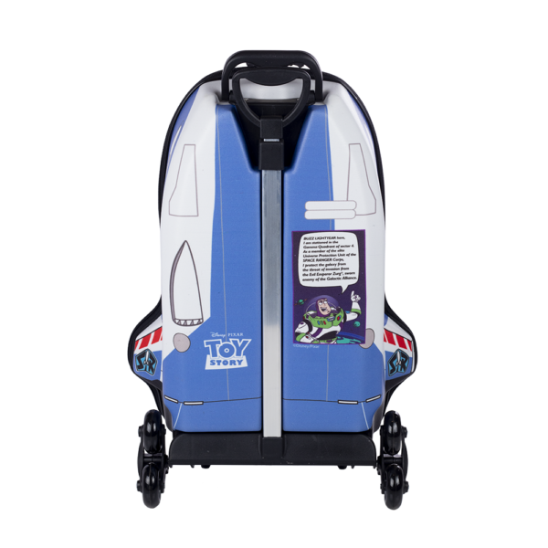 Mochila de Rodinhas Buzz Nave Roda Tripla- Diplomata - Image 4