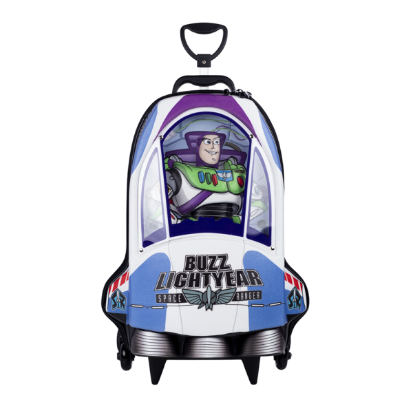 Mochila de Rodinhas Buzz Nave Roda Tripla- Diplomata