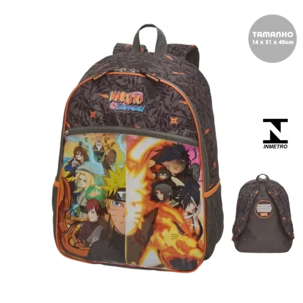 Mochila de Costas Naruto Laranja- Pacific