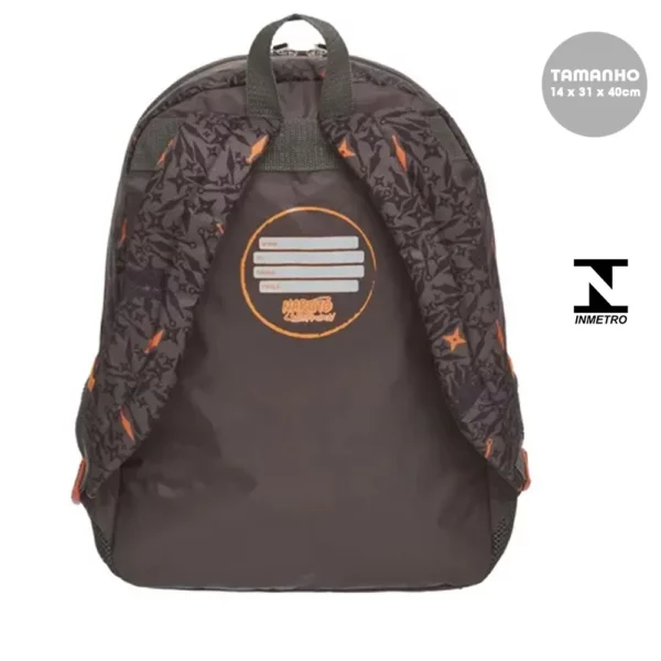 Mochila de Costas Naruto Laranja- Pacific - Imagem 2