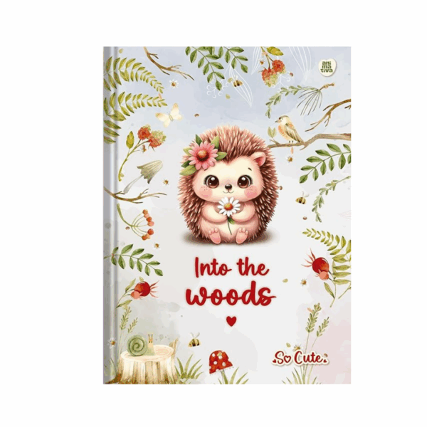 Caderno Brochura Margeado So Cute 80fls- Animativa - Imagem 2